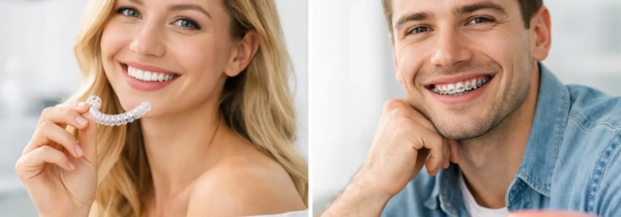 Aligner oder feste Zahnspange - was passt besser?