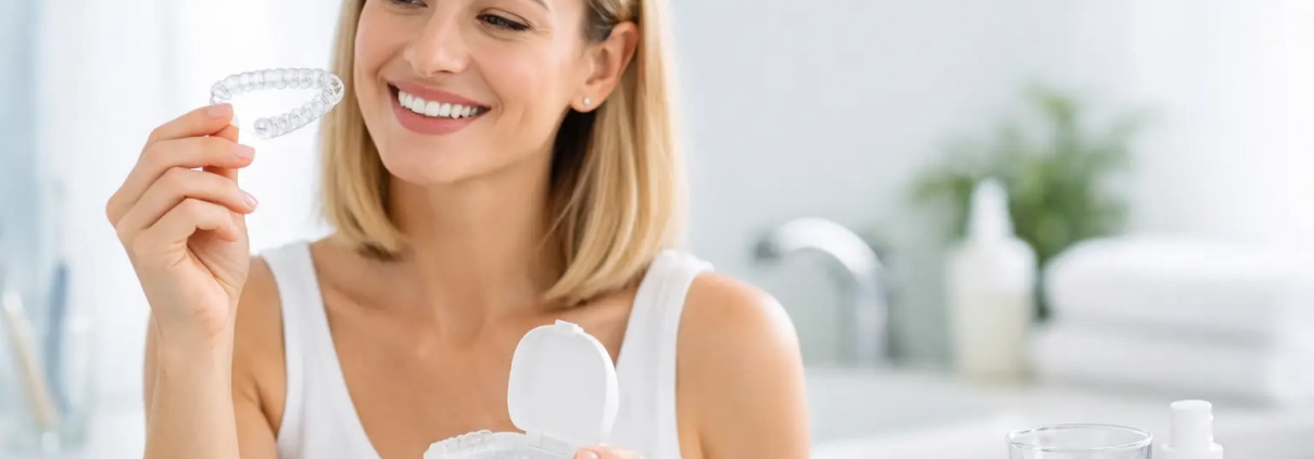Aligner Pflege: Schienen klar und hygienisch halten